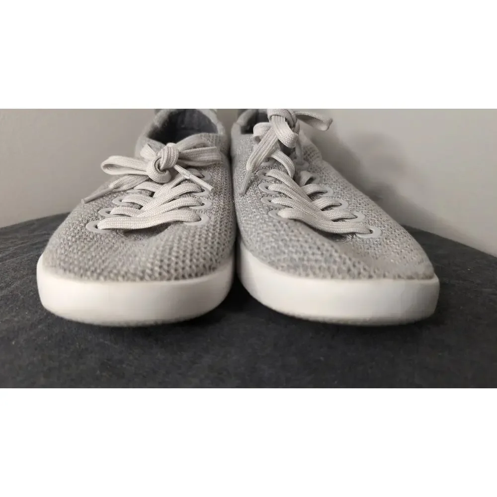 Allbirds Tree Runners Sneakers Gray Knit Lightweight Casual Minimalist